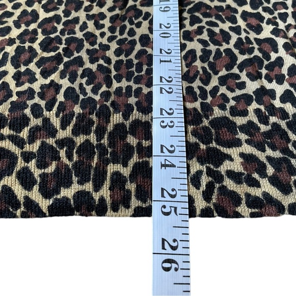 J.Crew Tippi in Leopard Print Merino Wool Knit Sweater Women’s Size XS A7 - Picture 7 of 9